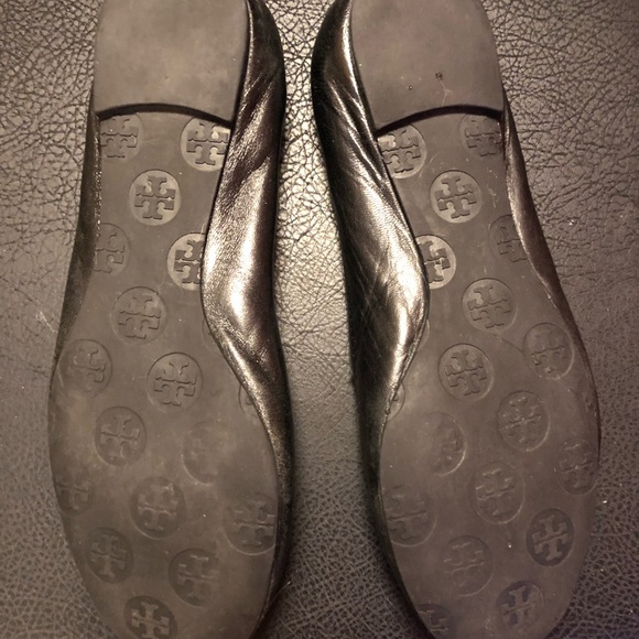 Tory Burch Black Reva Ballet Slippers - Picture 5 of 8